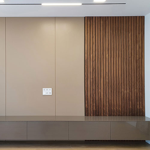 Брусок сращенный без сучковый массив сосны, без покраски 